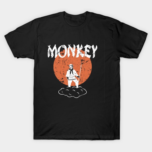 Monkey Magic T-Shirt by VEKTORKITA